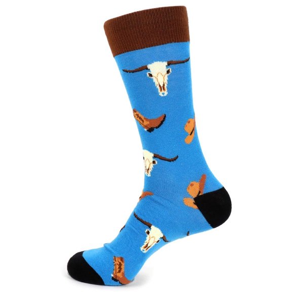 Finery Mens Wear Other - Men's Old West Novelty Socks